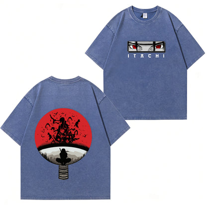 Itachi Uchiha Washed T-Shirt PT353
