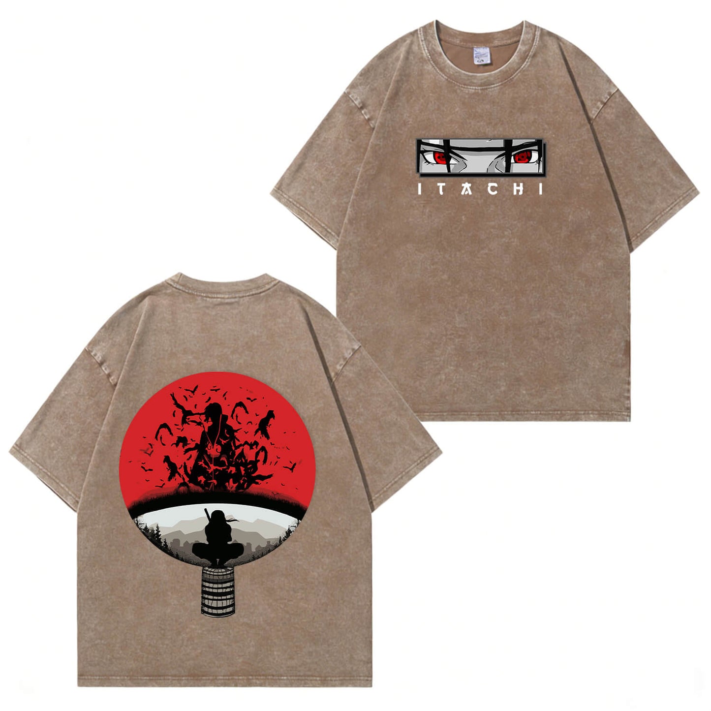 Itachi Uchiha Washed T-Shirt PT353