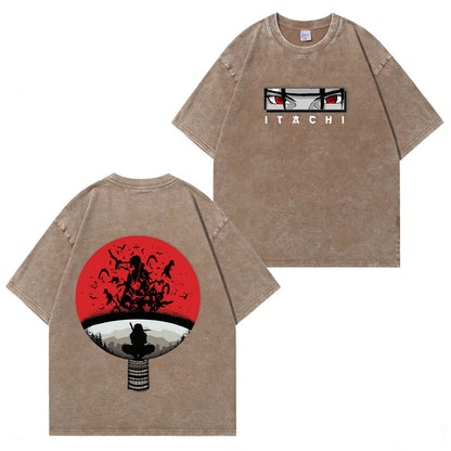 Itachi Uchiha Washed T-Shirt PT353