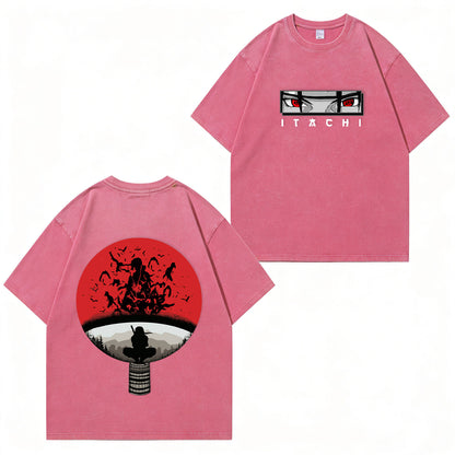 Itachi Uchiha Washed T-Shirt PT353