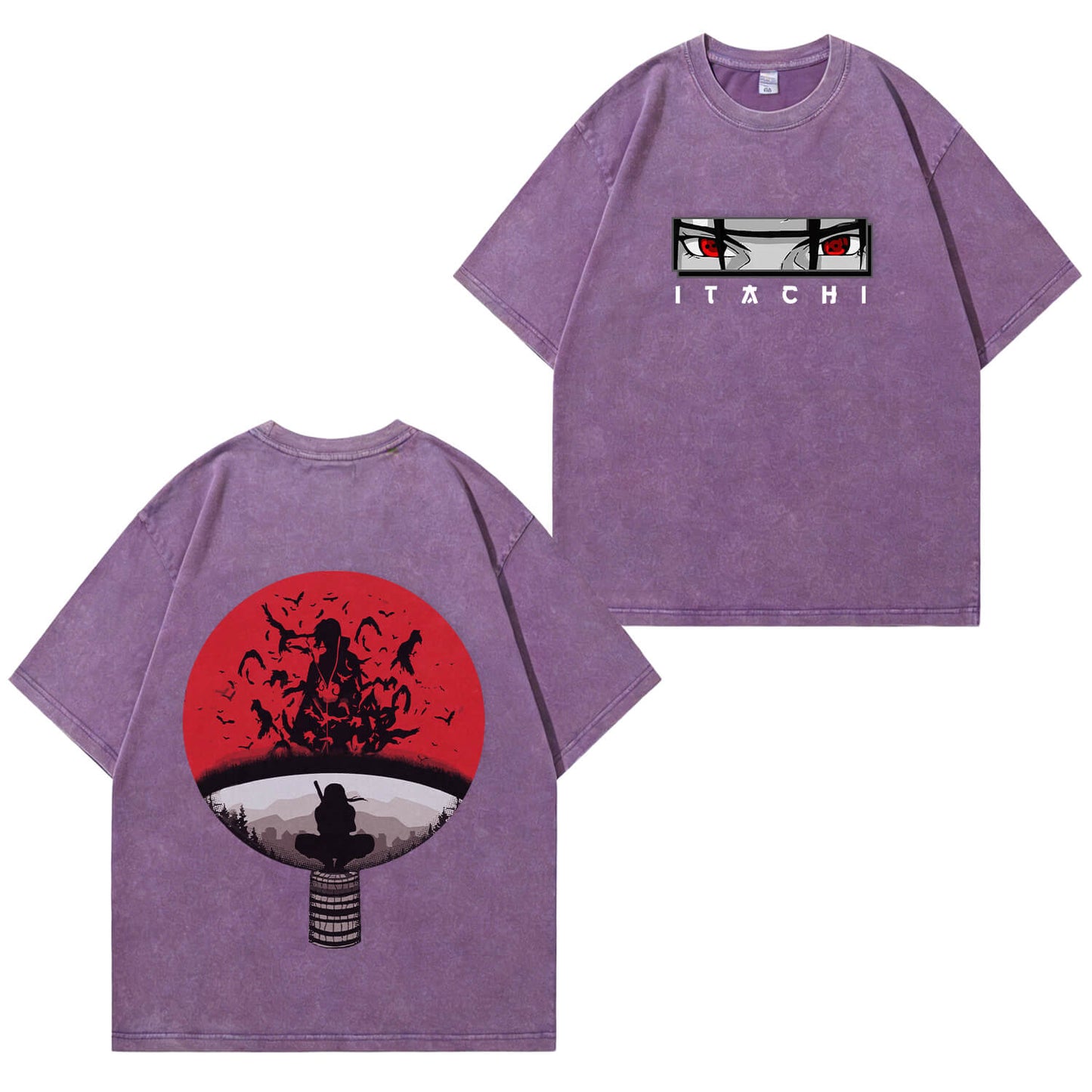 Itachi Uchiha Washed T-Shirt PT353