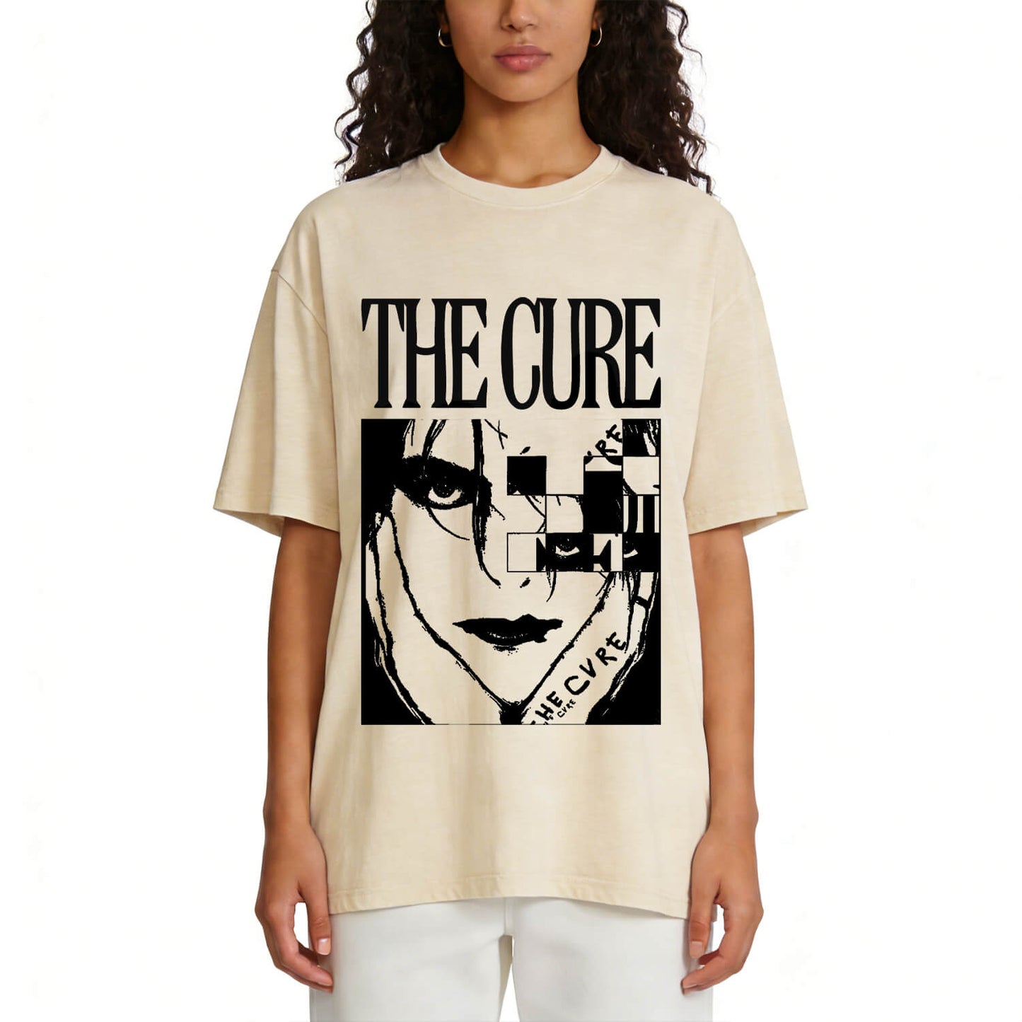 The Cure Band Washed T-Shirt PT365