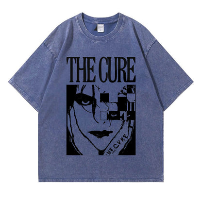 The Cure Band Washed T-Shirt PT365