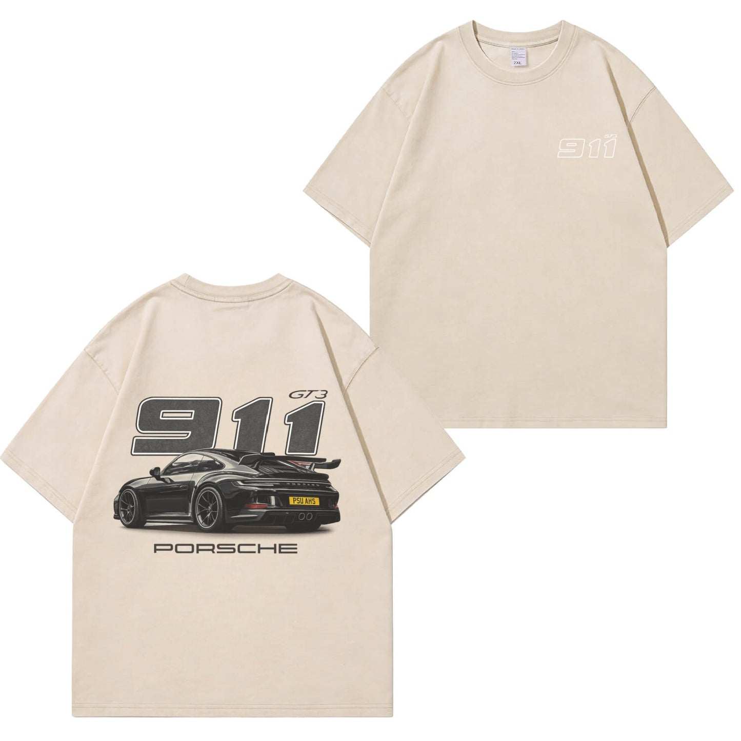Boldoodle 911 GT3 Racing Washed T-Shirt PT466