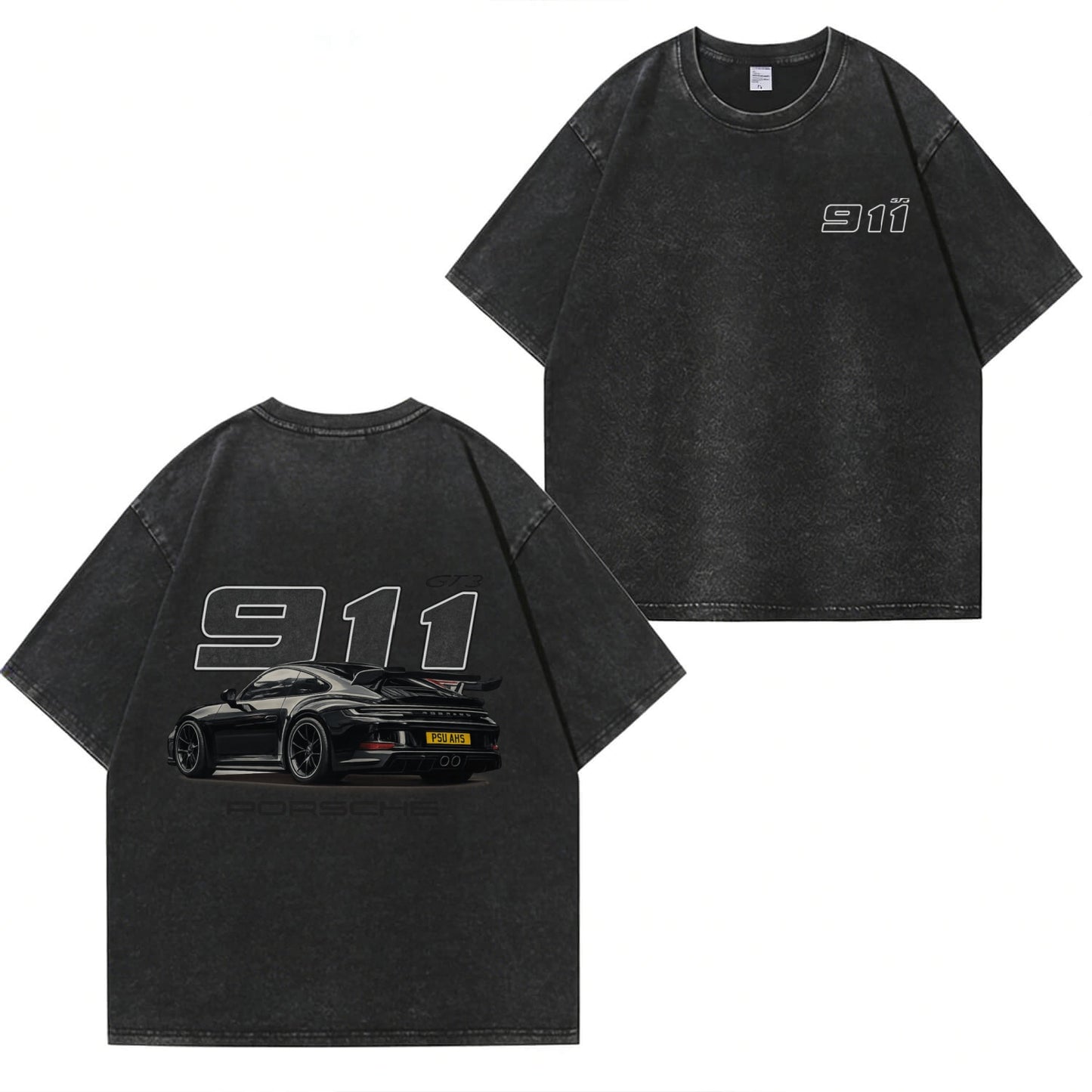 Boldoodle 911 GT3 Racing Washed T-Shirt PT466