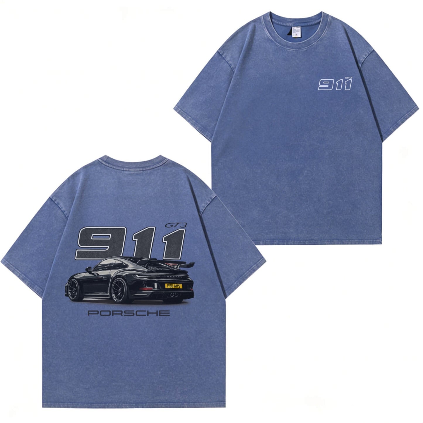 Boldoodle 911 GT3 Racing Washed T-Shirt PT466