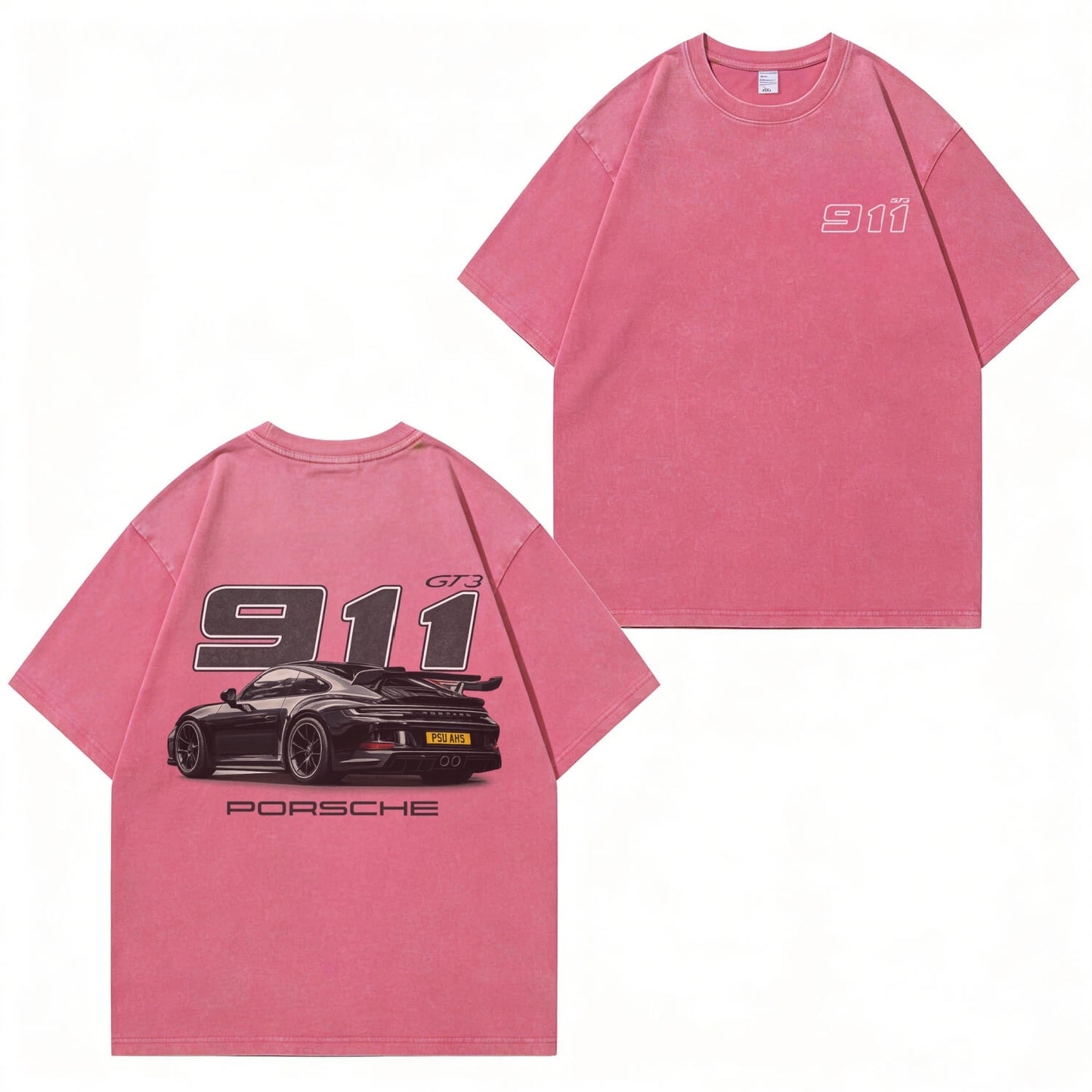 Boldoodle 911 GT3 Racing Washed T-Shirt PT466