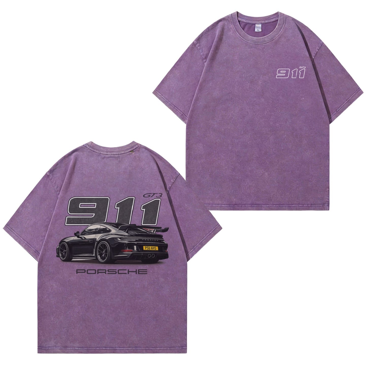 Boldoodle 911 GT3 Racing Washed T-Shirt PT466