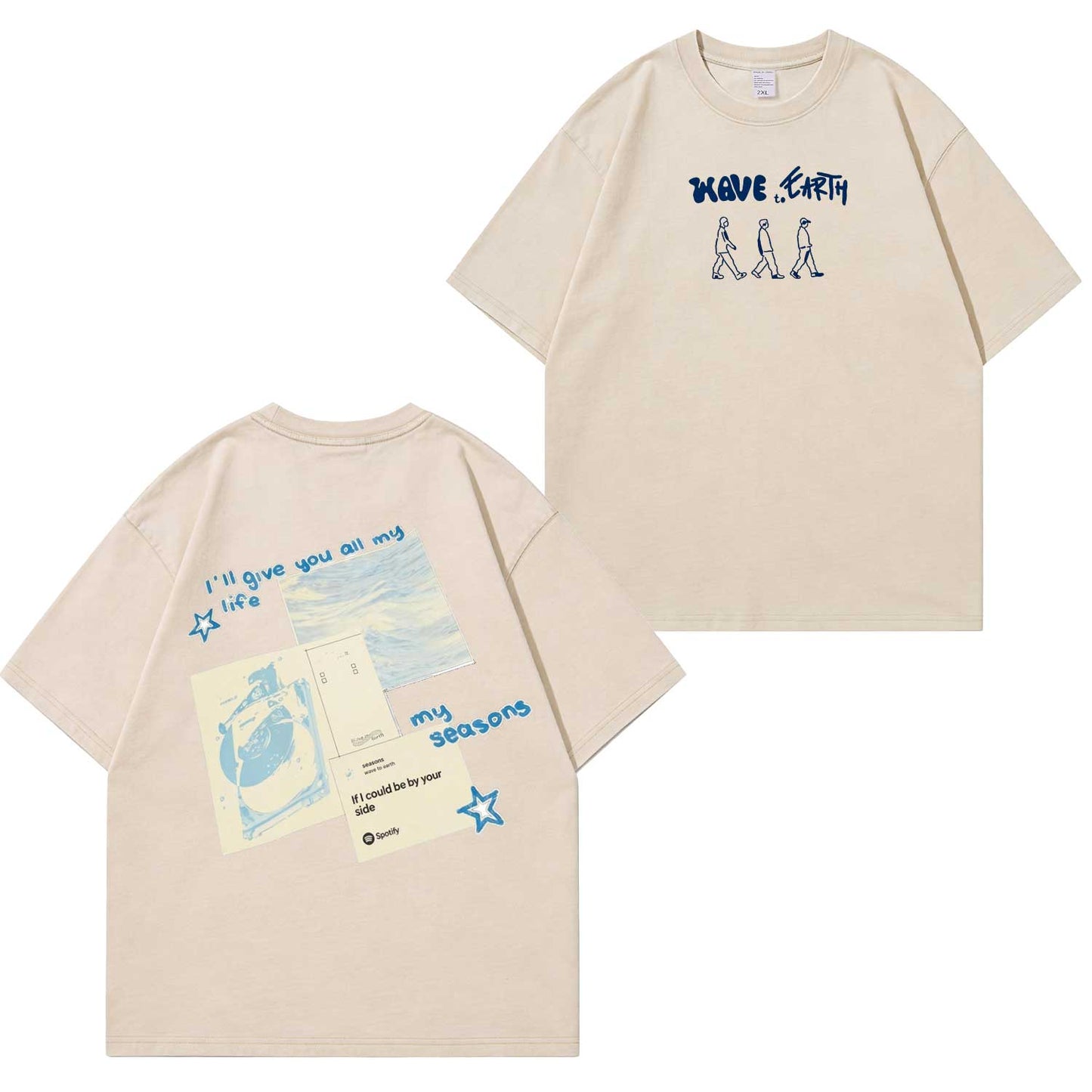 Wave to Earth Washed T-Shirt PT368