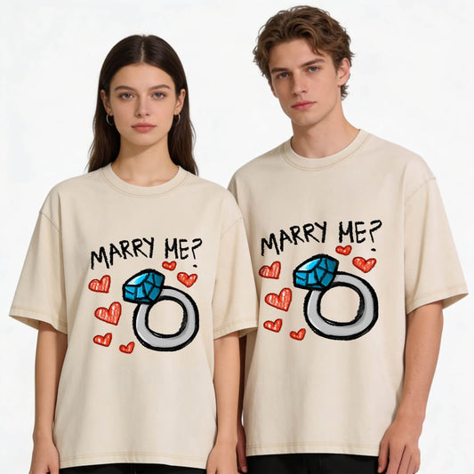 Marry Me Washed T-Shirt PT374