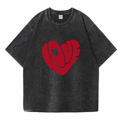 LOVE Washed T-Shirt PT375
