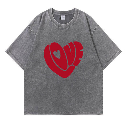 LOVE Washed T-Shirt PT375