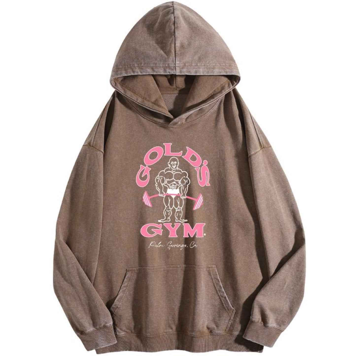 Vintage Gold’s Gym Washed Hoodie PT399