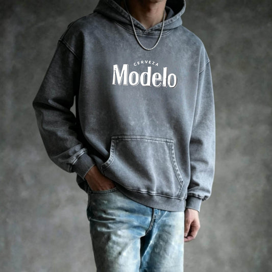 Cerveza Modelo 1925 Washed Hoodie PT402