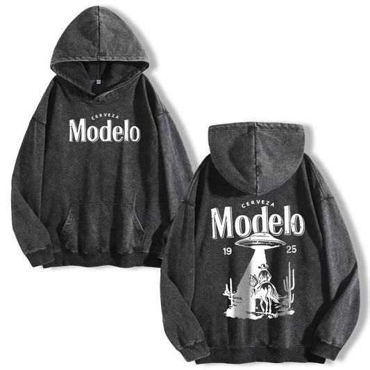 Cerveza Modelo 1925 Washed Hoodie PT402