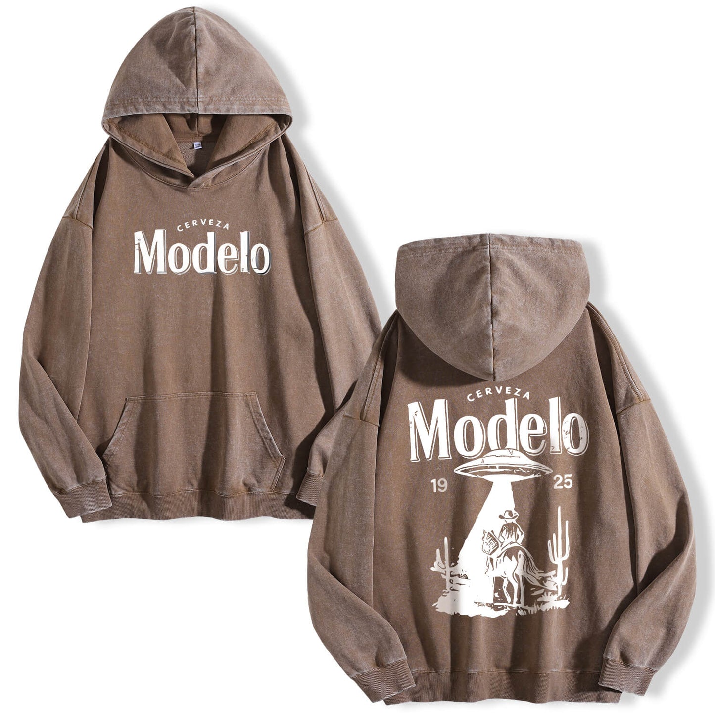 Cerveza Modelo 1925 Washed Hoodie PT402