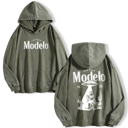Cerveza Modelo 1925 Washed Hoodie PT402