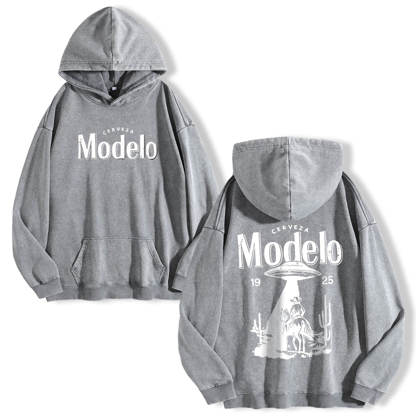 Cerveza Modelo 1925 Washed Hoodie PT402