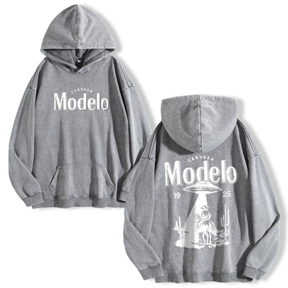 Cerveza Modelo 1925 Washed Hoodie PT402