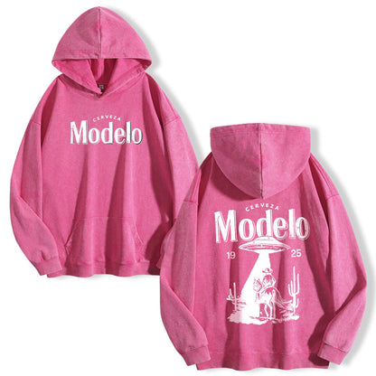 Cerveza Modelo 1925 Washed Hoodie PT402