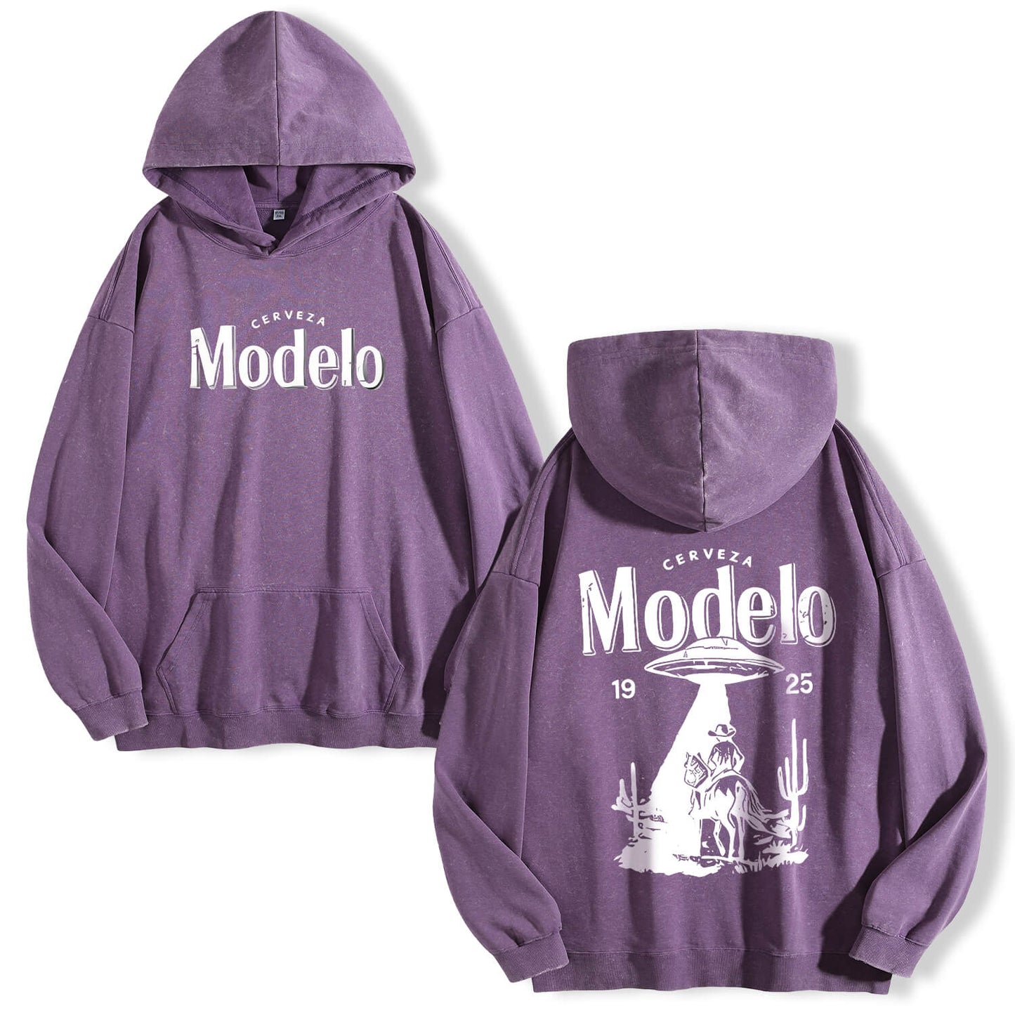 Cerveza Modelo 1925 Washed Hoodie PT402