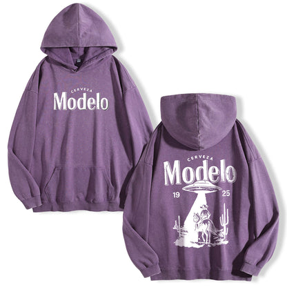 Cerveza Modelo 1925 Washed Hoodie PT402