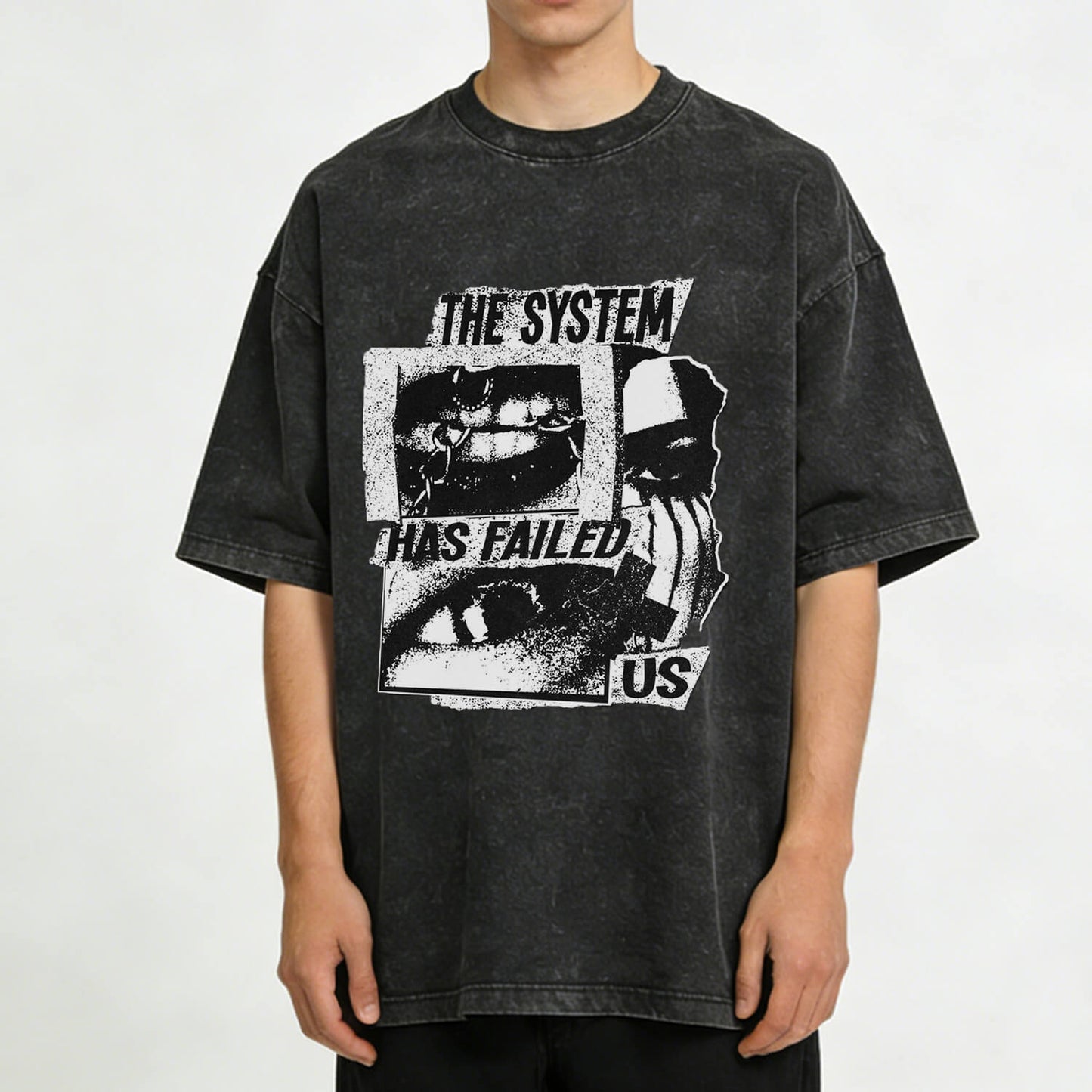 The System Has Failed Us Washed T-Shirt PT406