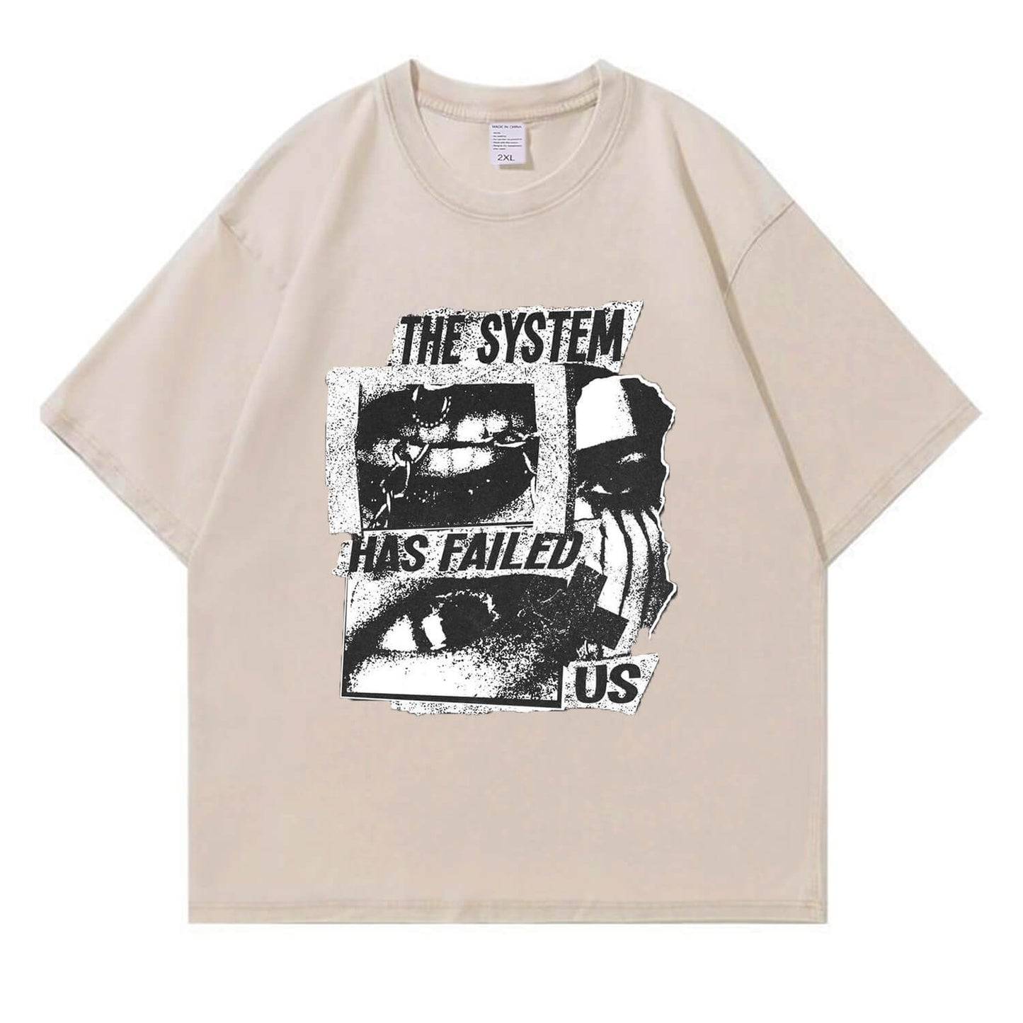 The System Has Failed Us Washed T-Shirt PT406