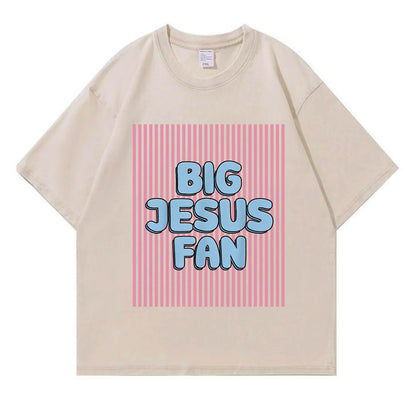Big Jesus Fan ウォッシュドTシャツ PT416