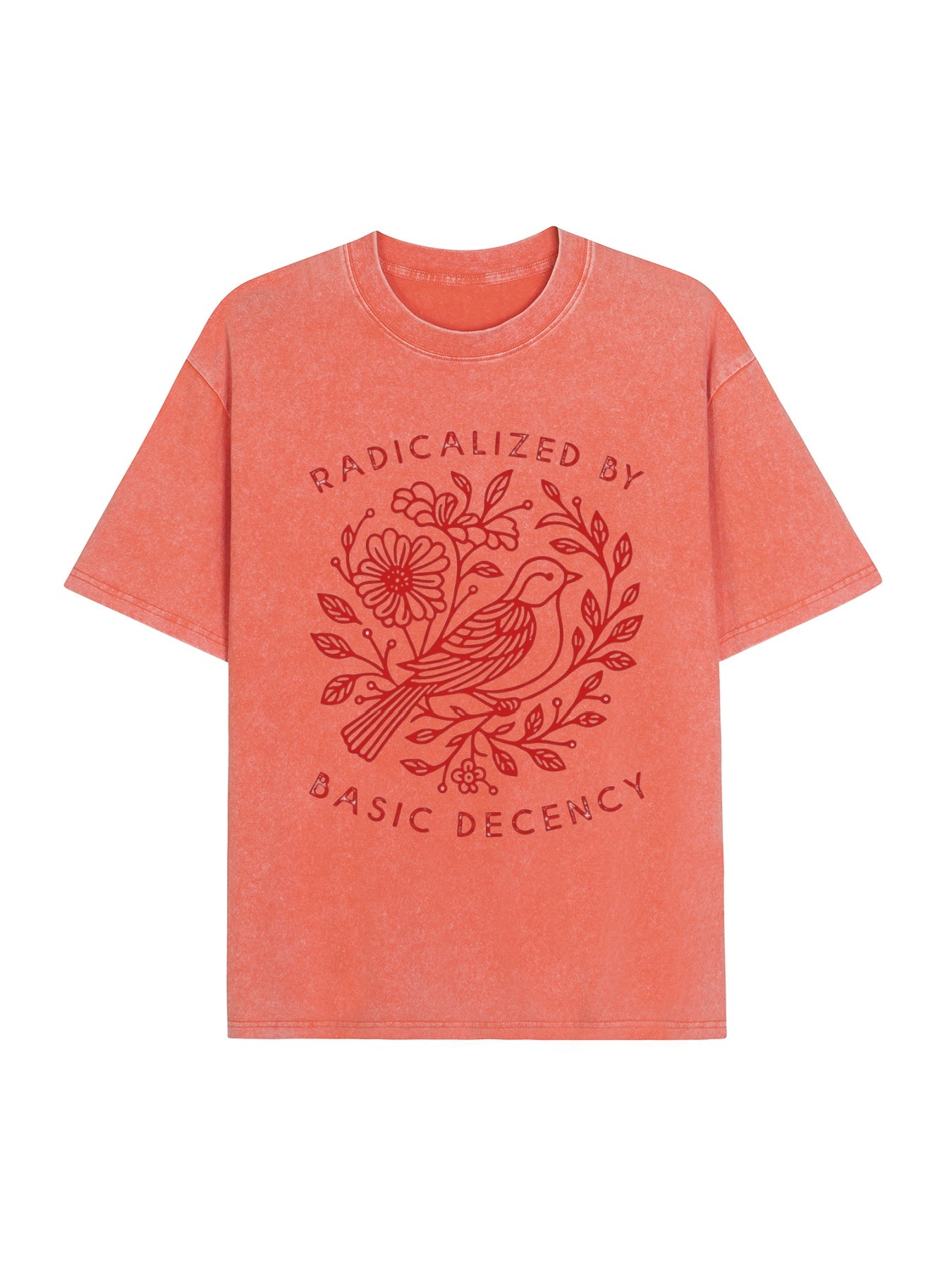 Pigeon That Was Moved Washed T-Shirt PT453