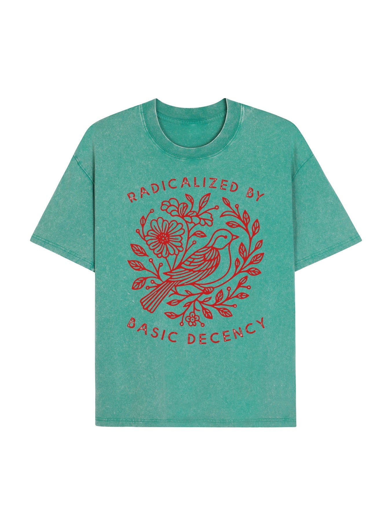 Pigeon That Was Moved Washed T-Shirt PT453