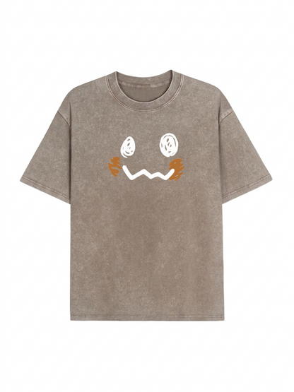 Pocket Monsters Oversized Washed Tee Unisex Streetwear PT436