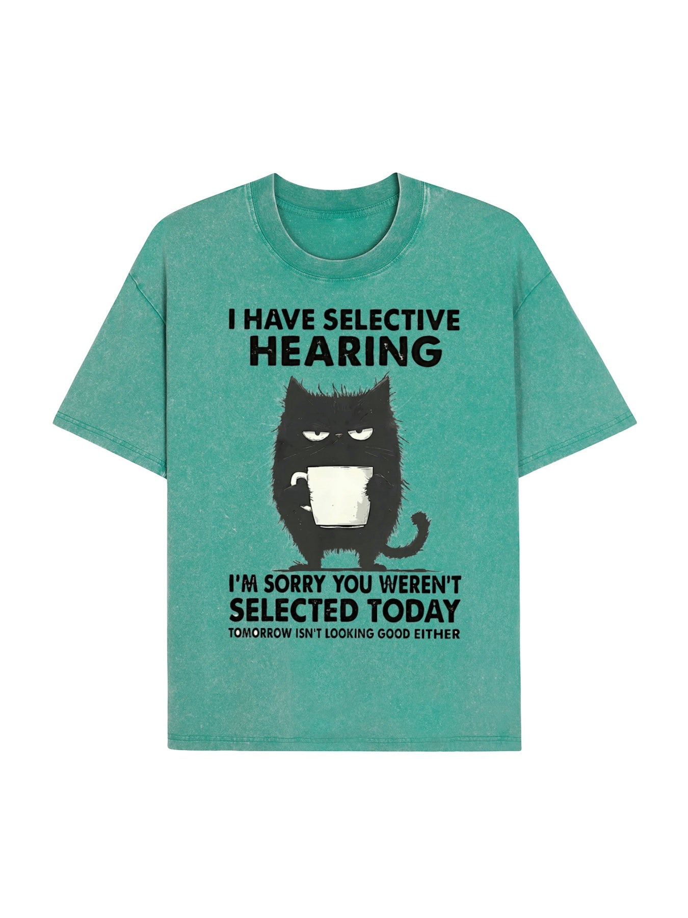 Selective Hearing Washed T-Shirt PT454