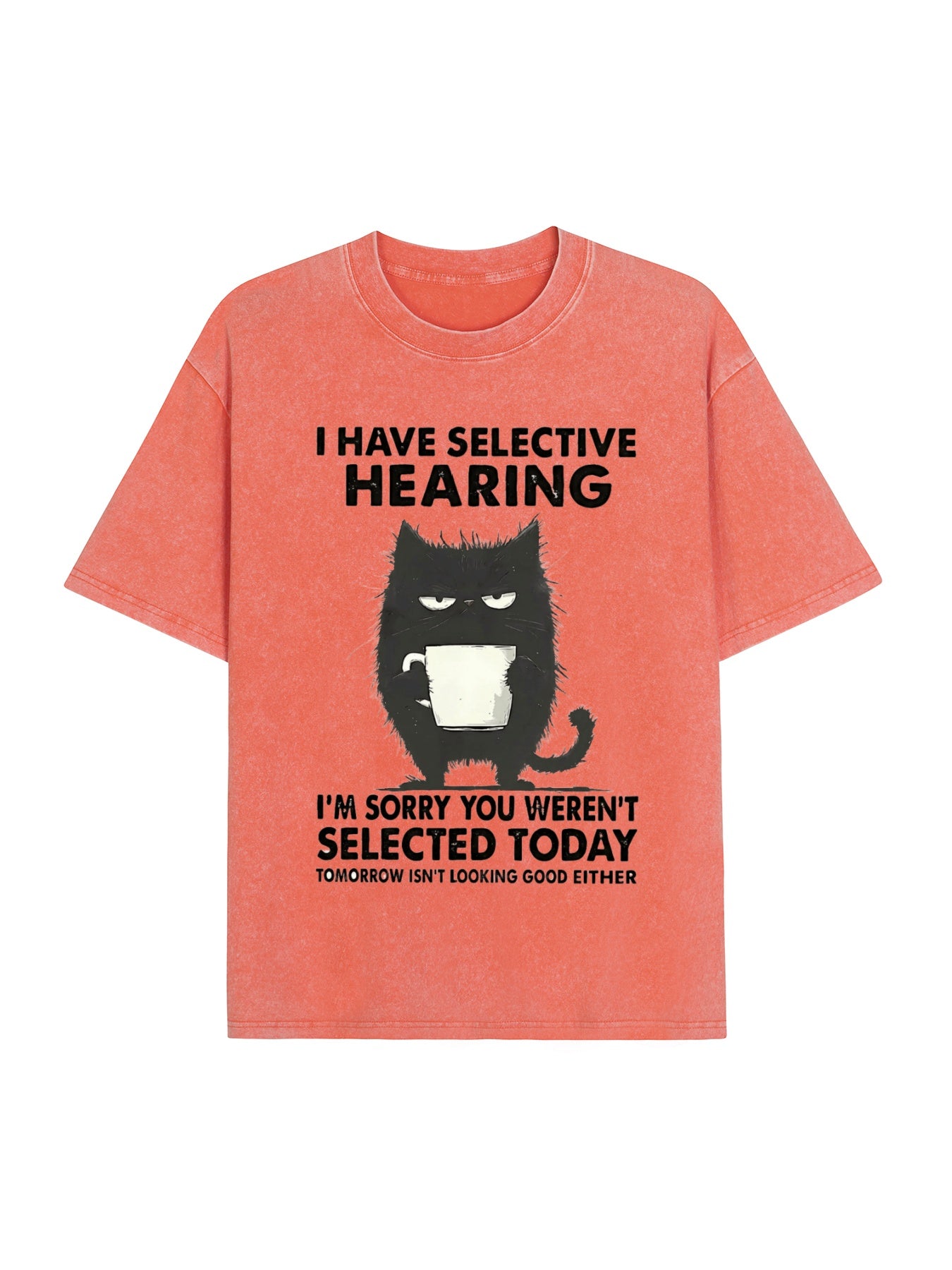 Selective Hearing Washed T-Shirt PT454