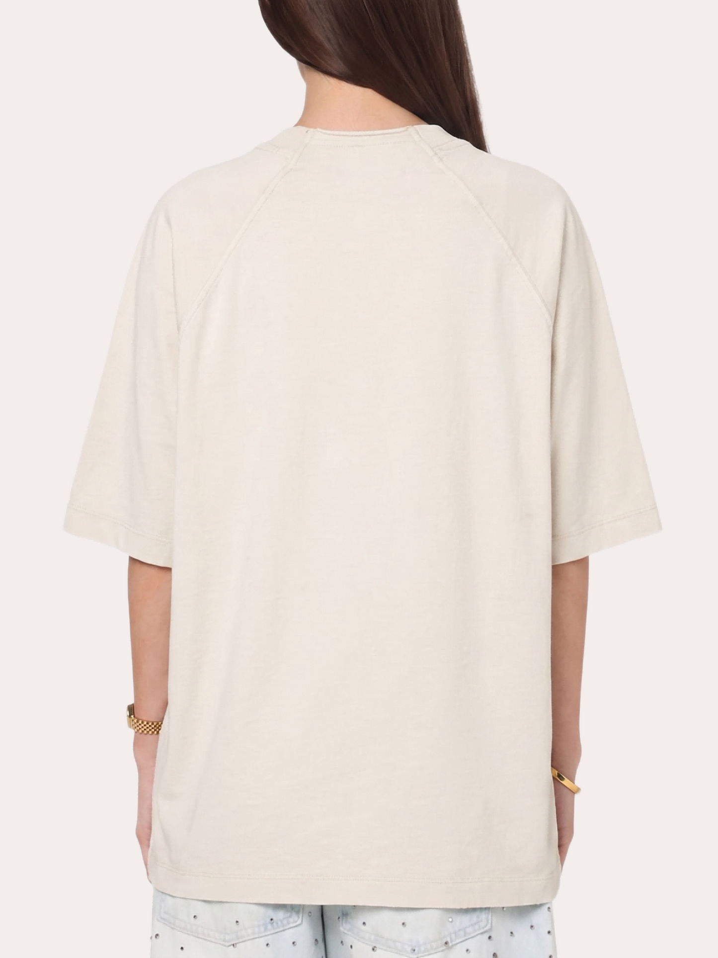 Vintage Distressed Buzz Lady Year Washed T-shirt