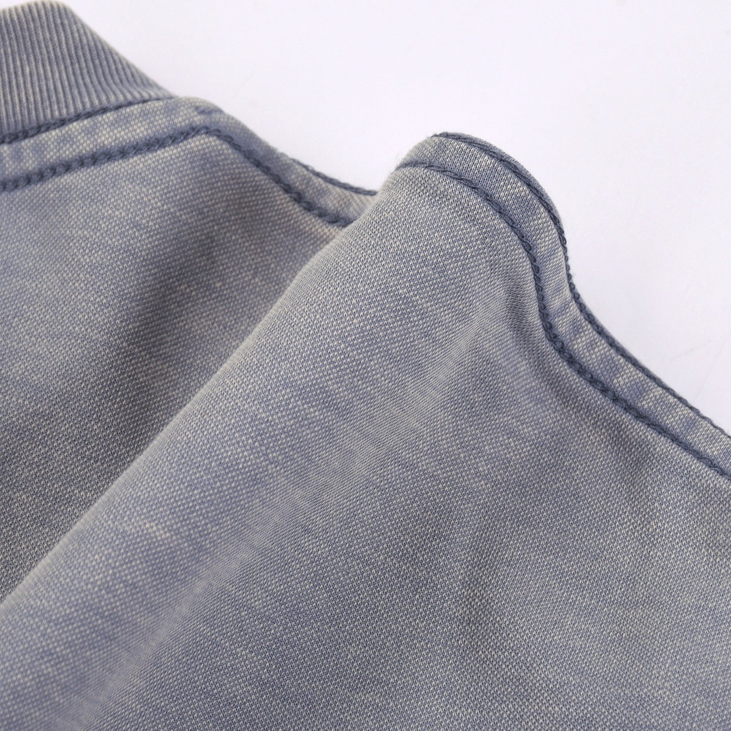 Vintage distressed slub cotton washed fabric GAD01