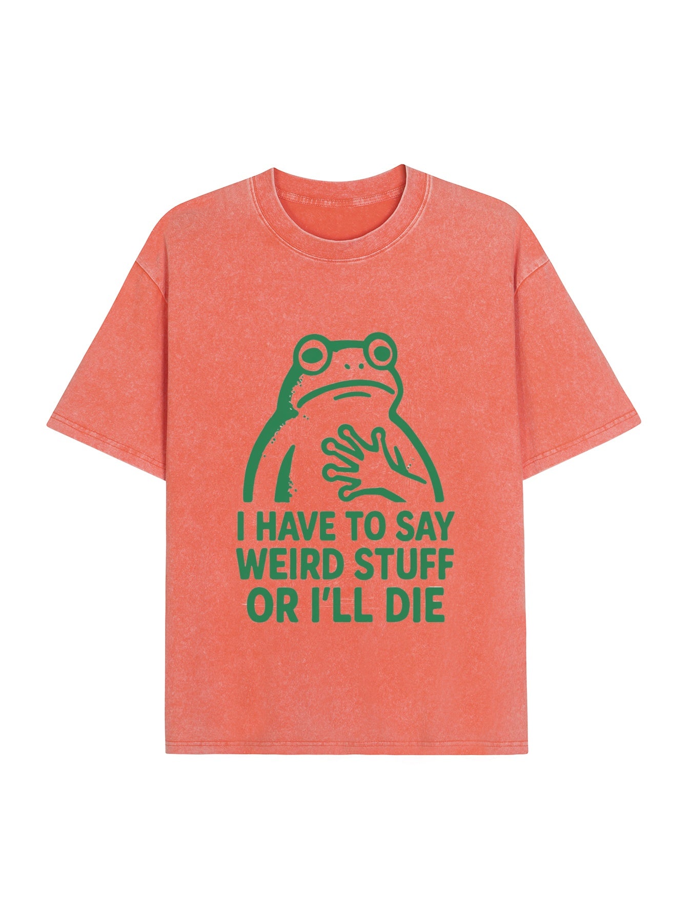Weird Frog Funny Meme Shirt Classic T-Shirt PT442