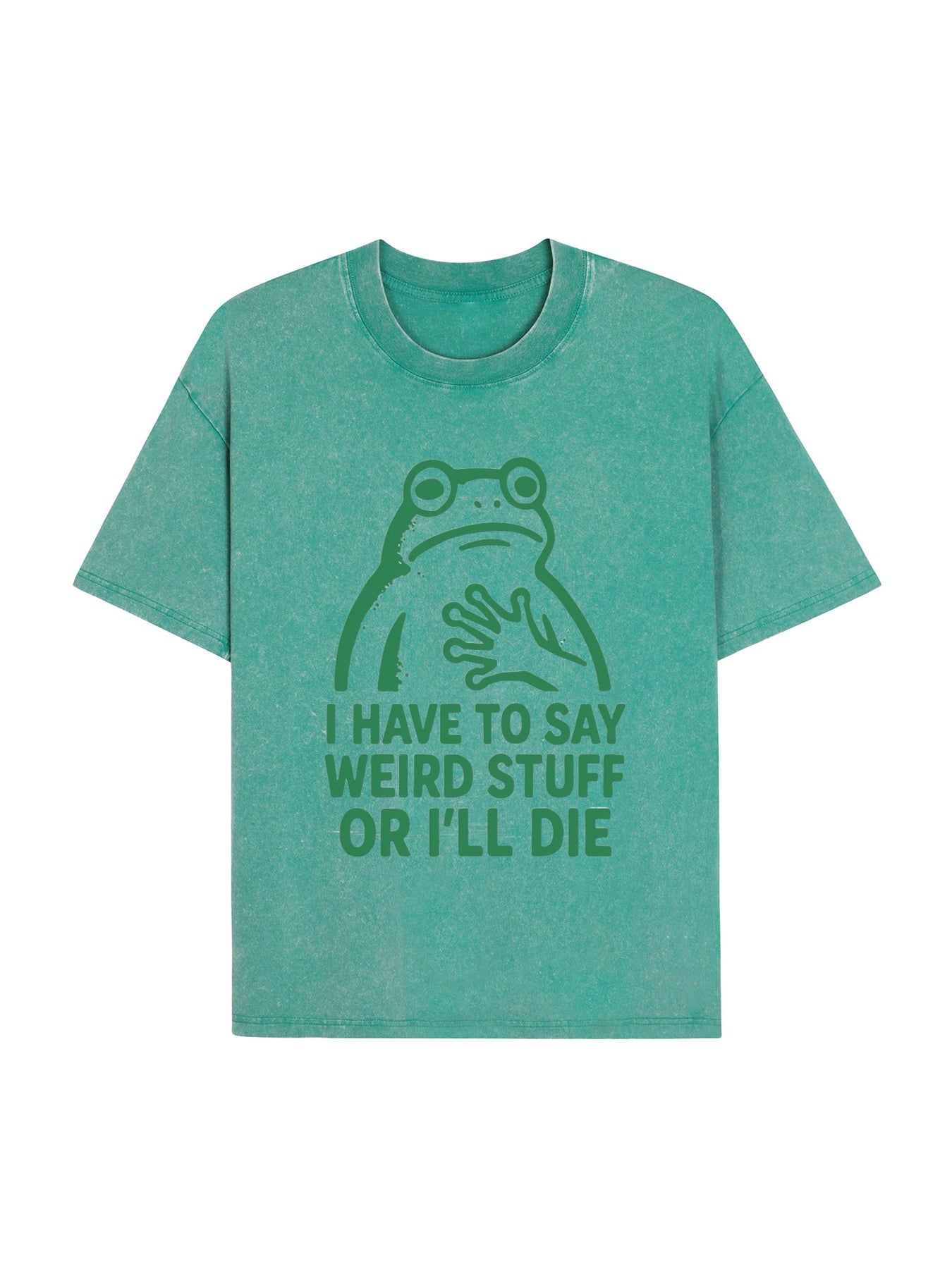 Weird Frog Funny Meme Shirt Classic T-Shirt PT442
