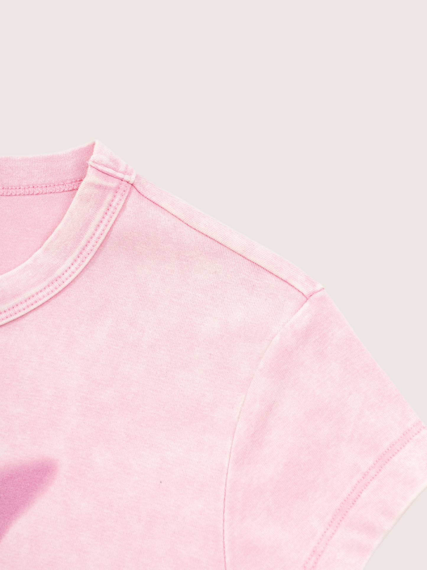 Y2K Acid Wash Butterfly Graphic Baby Tee