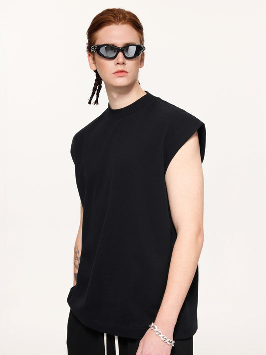 Boldoodle Summer Streetwear Black Tank Top