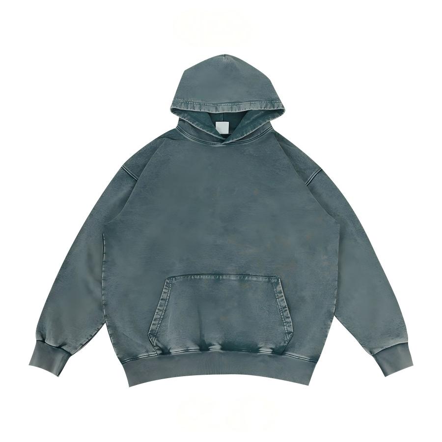 Washed Heavyweight Hoodie Oversized Fit 01