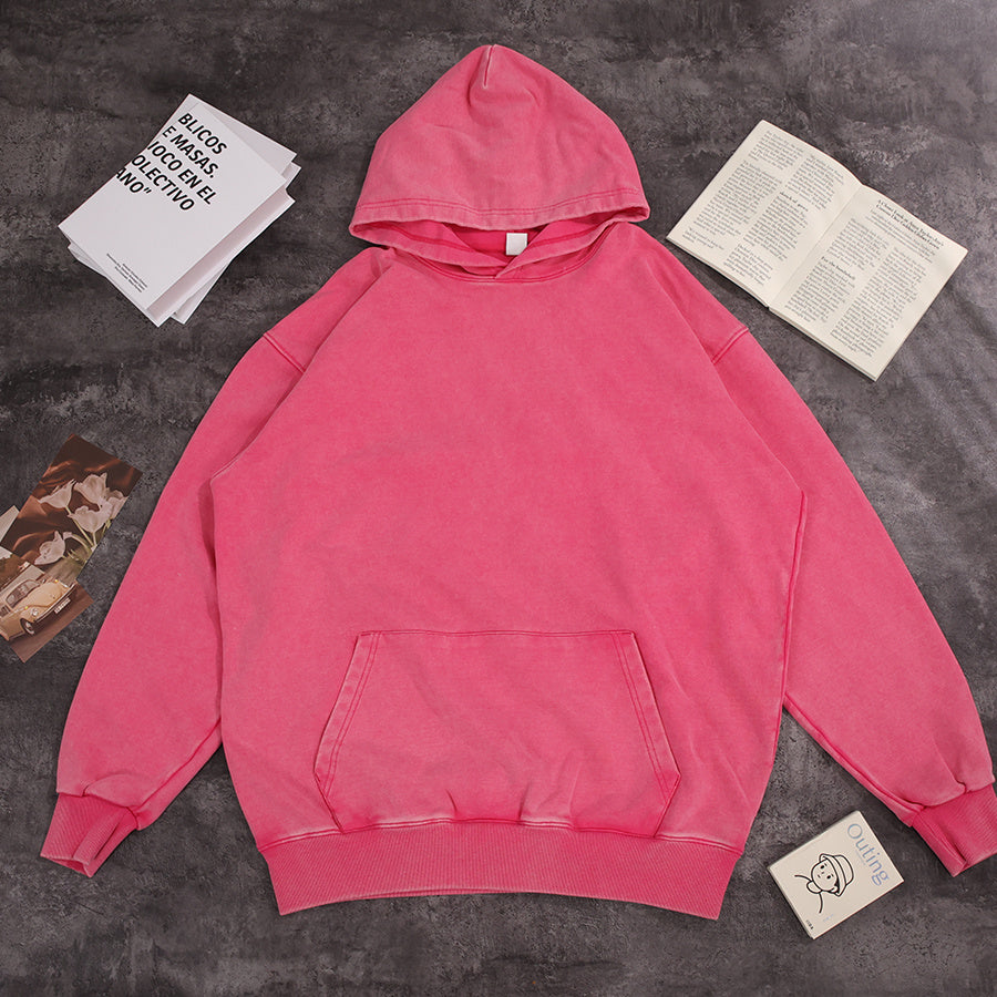 Washed Heavyweight Hoodie Oversized Fit 02