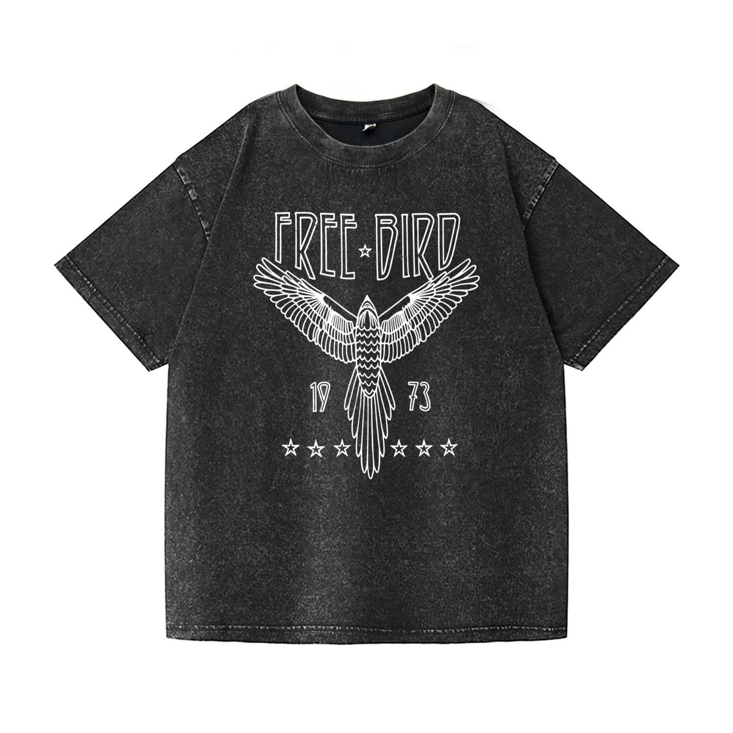 Free Bird Washed T-Shirt PT009