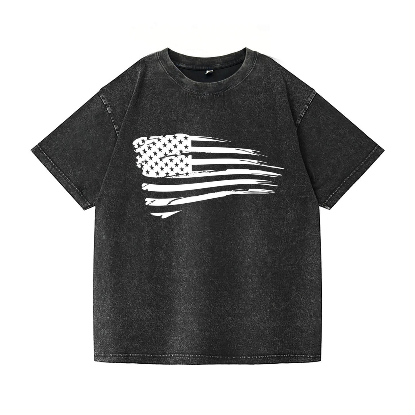 American Flag Washed T-Shirt PT011