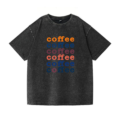 Coffee Washed T-Shirt PT013