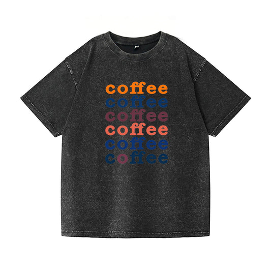 Coffee Washed T-Shirt PT013