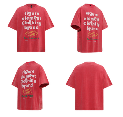 Vintage Red Washed Graphic T-Shirt