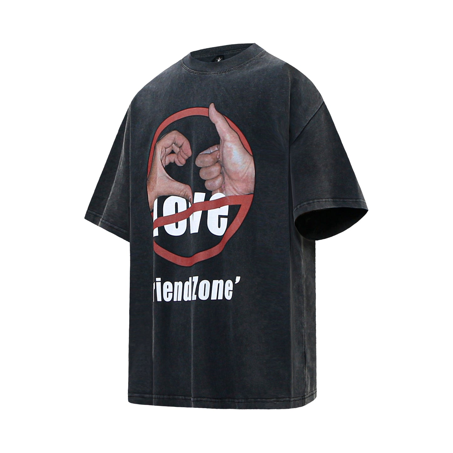 Vintage Friend Zone Graphic Washed T-Shirt