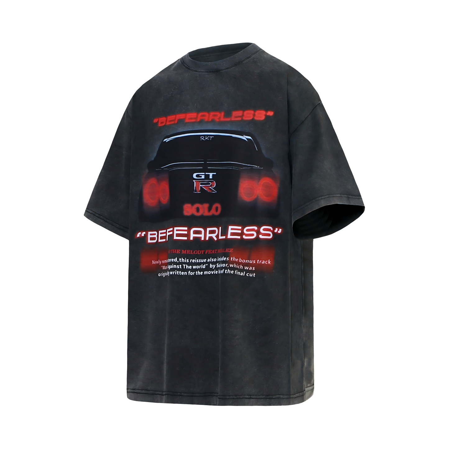 GT-R Car JDM Streetwear Graphic Washed T-Shirt