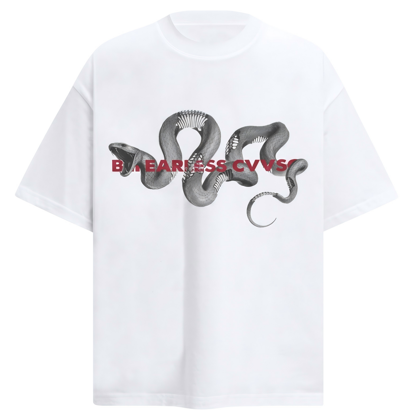Snake Graphic Vintage Washed T-Shirt